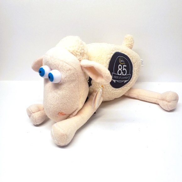 Serta Counting Sheep 8” Plush 85 Years of Comfort Advertising Stuffed 2000 - Picture 1 of 9